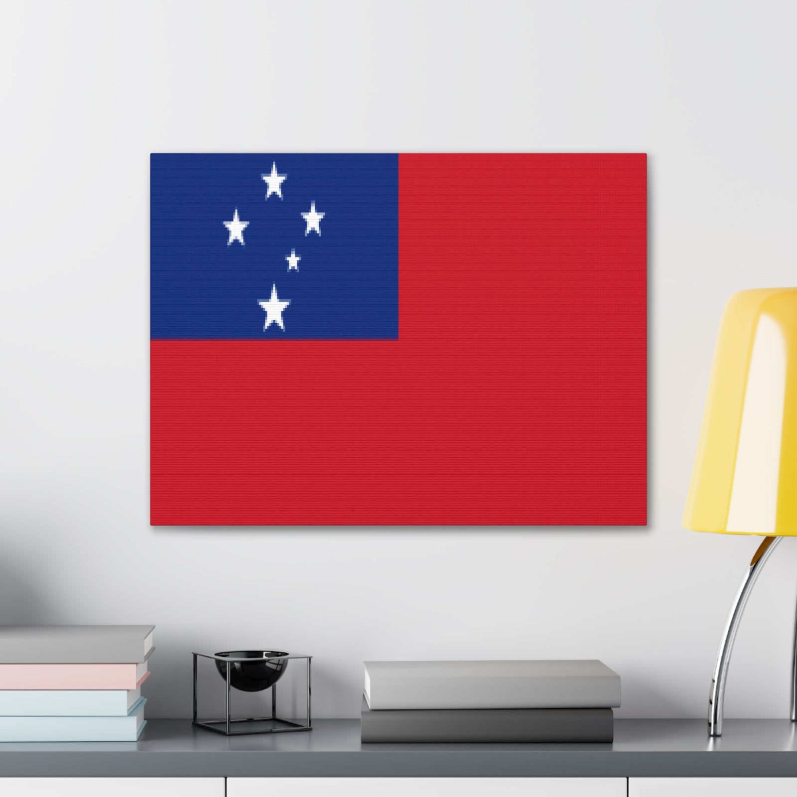 Samoa Country Flag Canvas Vibrant Wall Art Unframed Home Decor-Express Your Love Gifts
