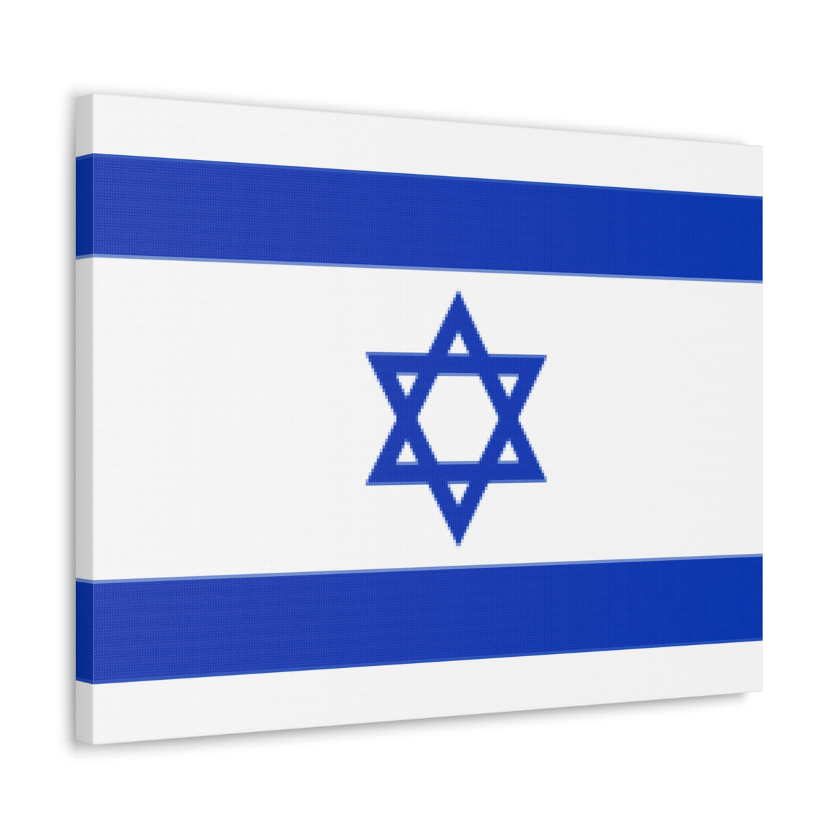 Israel Country Flag Canvas Vibrant Wall Art Unframed Home Decor-Express Your Love Gifts