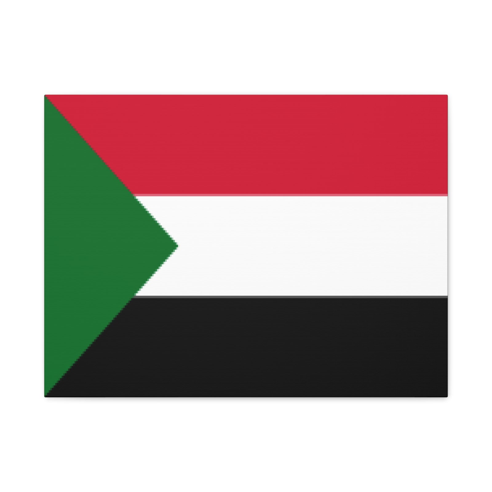 Sudan Country Flag Canvas Vibrant Wall Art Unframed Home Decor-Express Your Love Gifts