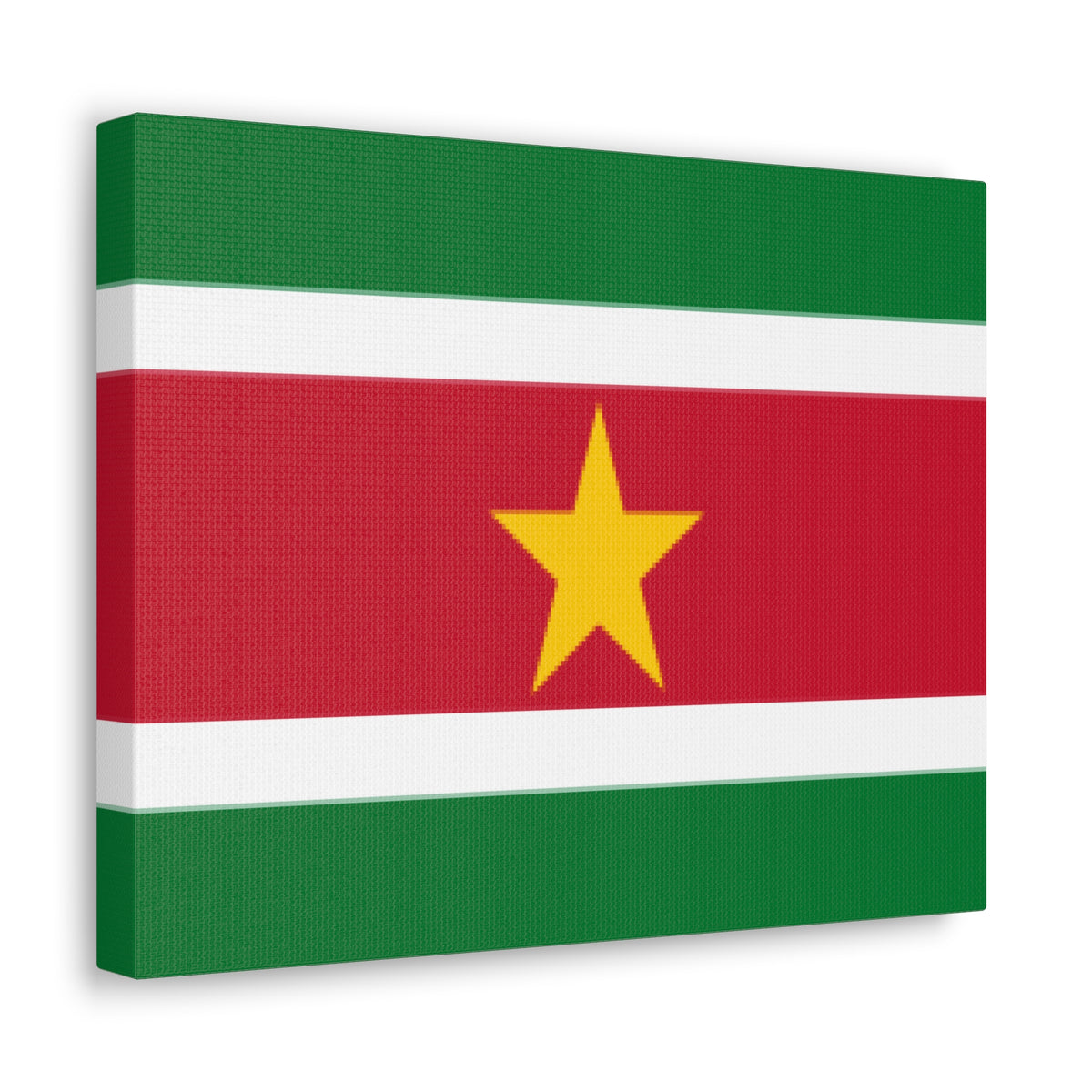 Suriname Country Flag Canvas Vibrant Wall Art Unframed Home Decor-Express Your Love Gifts