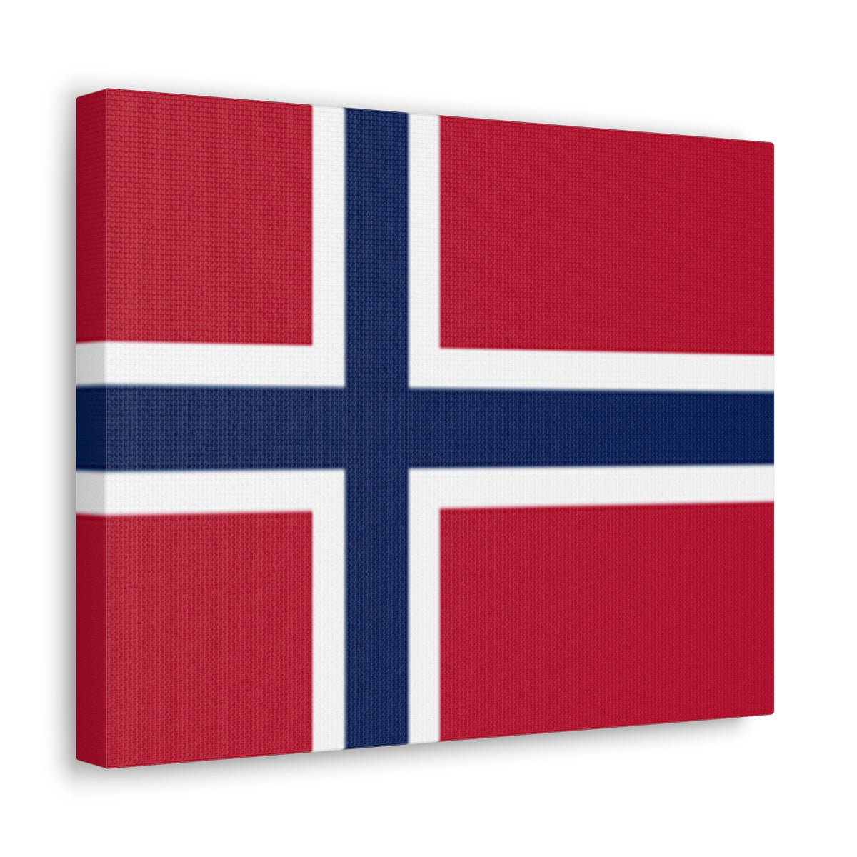 Norway Country Flag Canvas Vibrant Wall Art Unframed Home Decor-Express Your Love Gifts