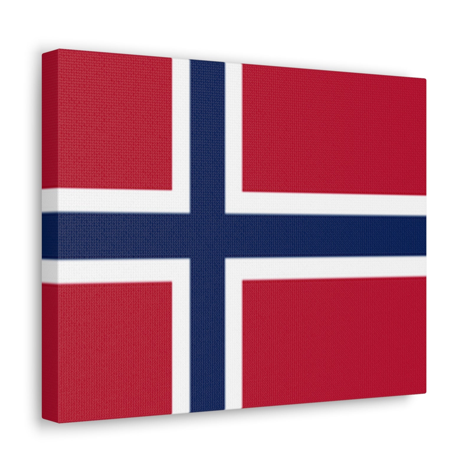 Norway Country Flag Canvas Vibrant Wall Art Unframed Home Decor-Express Your Love Gifts