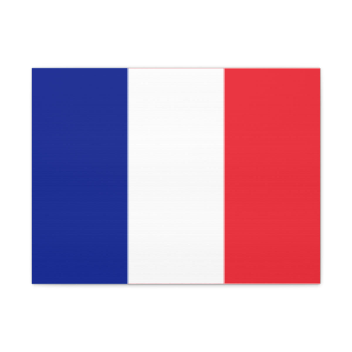 France Country Flag Canvas Vibrant Wall Art Unframed Home Decor-Express Your Love Gifts