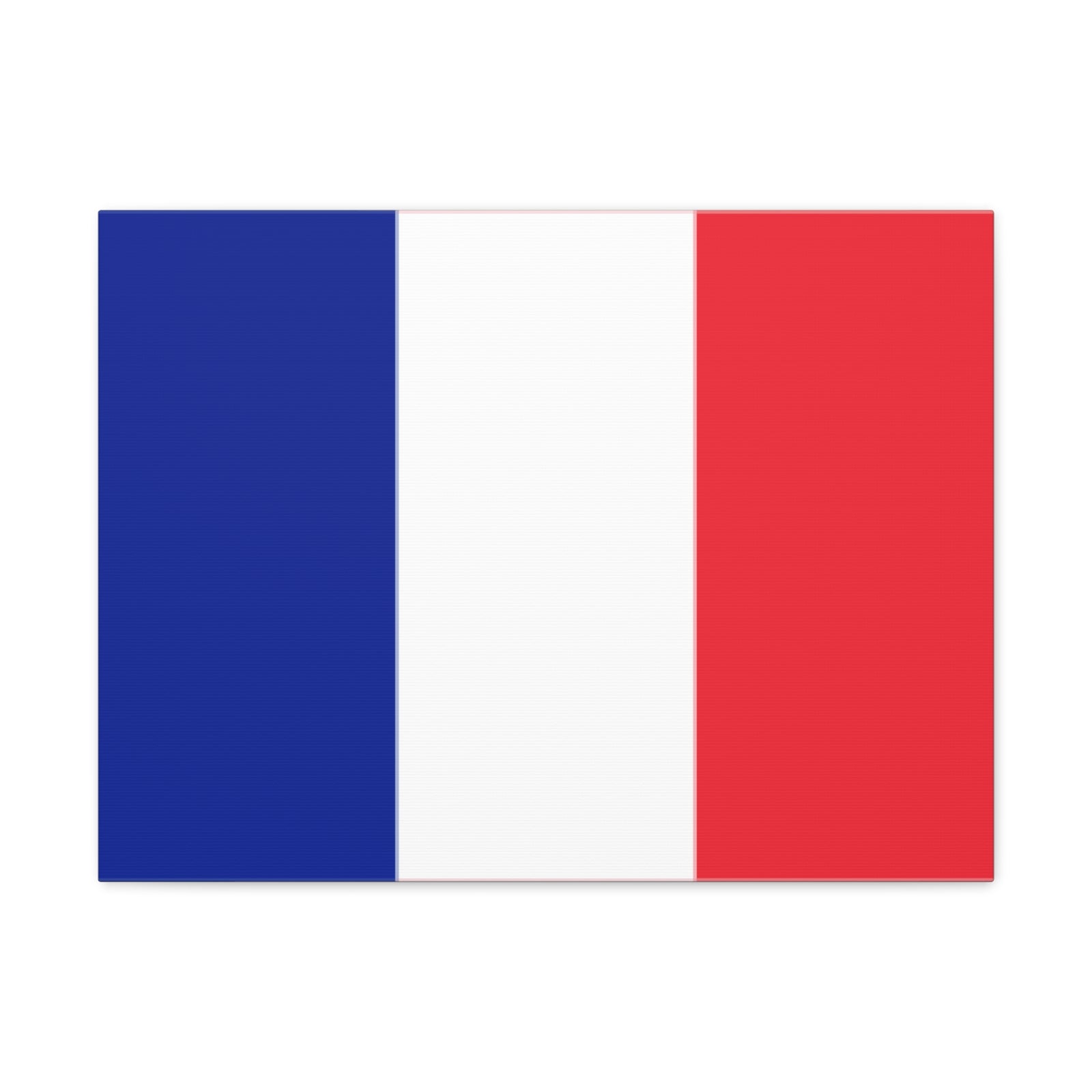 France Country Flag Canvas Vibrant Wall Art Unframed Home Decor-Express Your Love Gifts