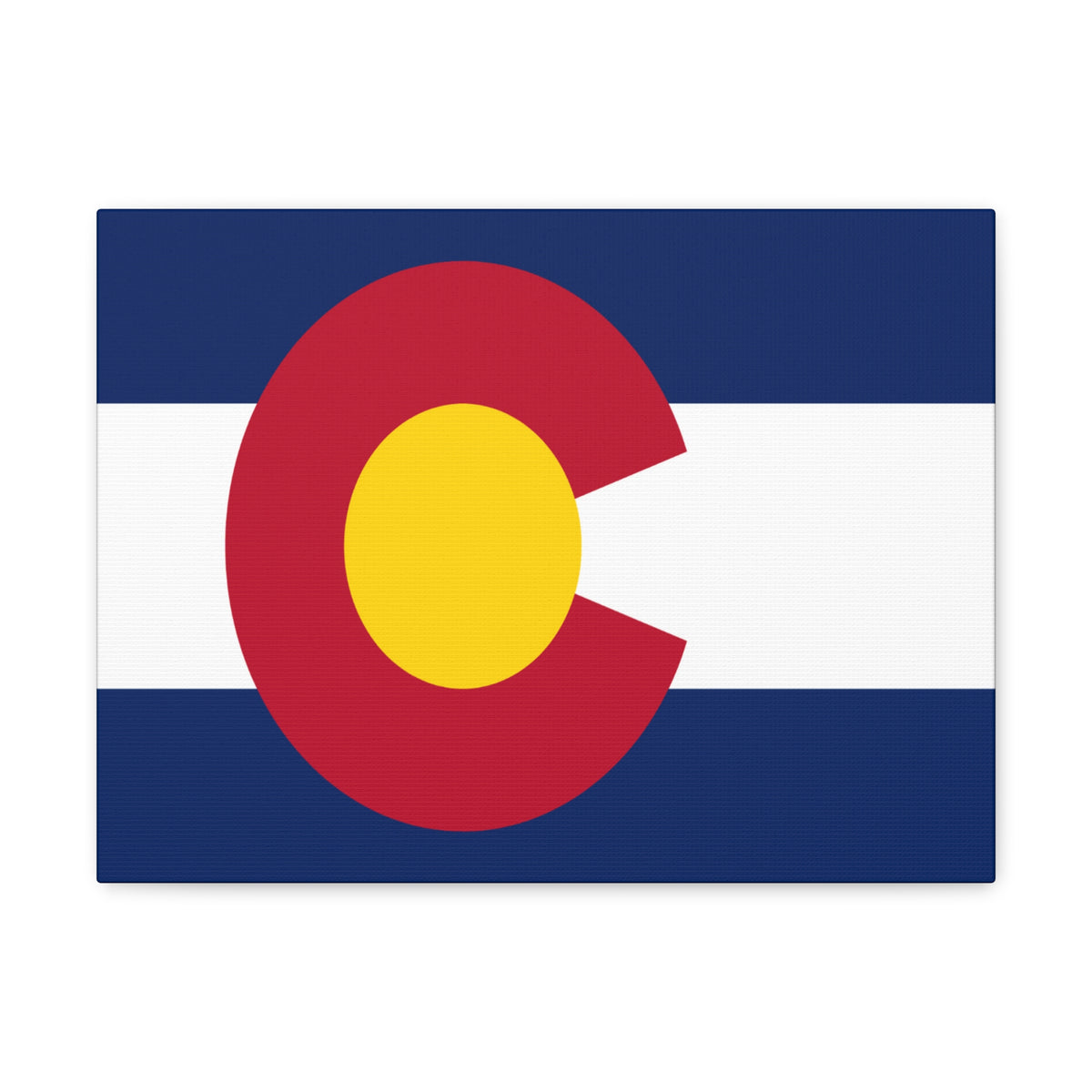 Colorado State Flag Canvas Vibrant Wall Art Unframed Home Decor-Express Your Love Gifts
