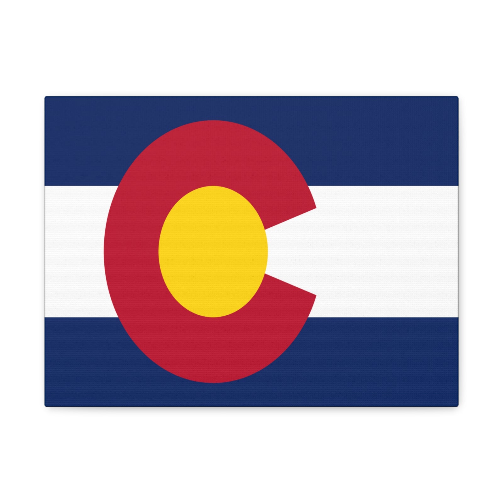 Colorado State Flag Canvas Vibrant Wall Art Unframed Home Decor-Express Your Love Gifts