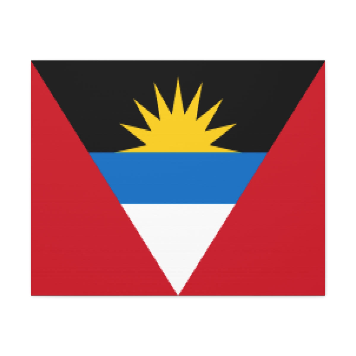 Antigua and Barbuda Country Flag Canvas Vibrant Wall Art Unframed Home Decor-Express Your Love Gifts