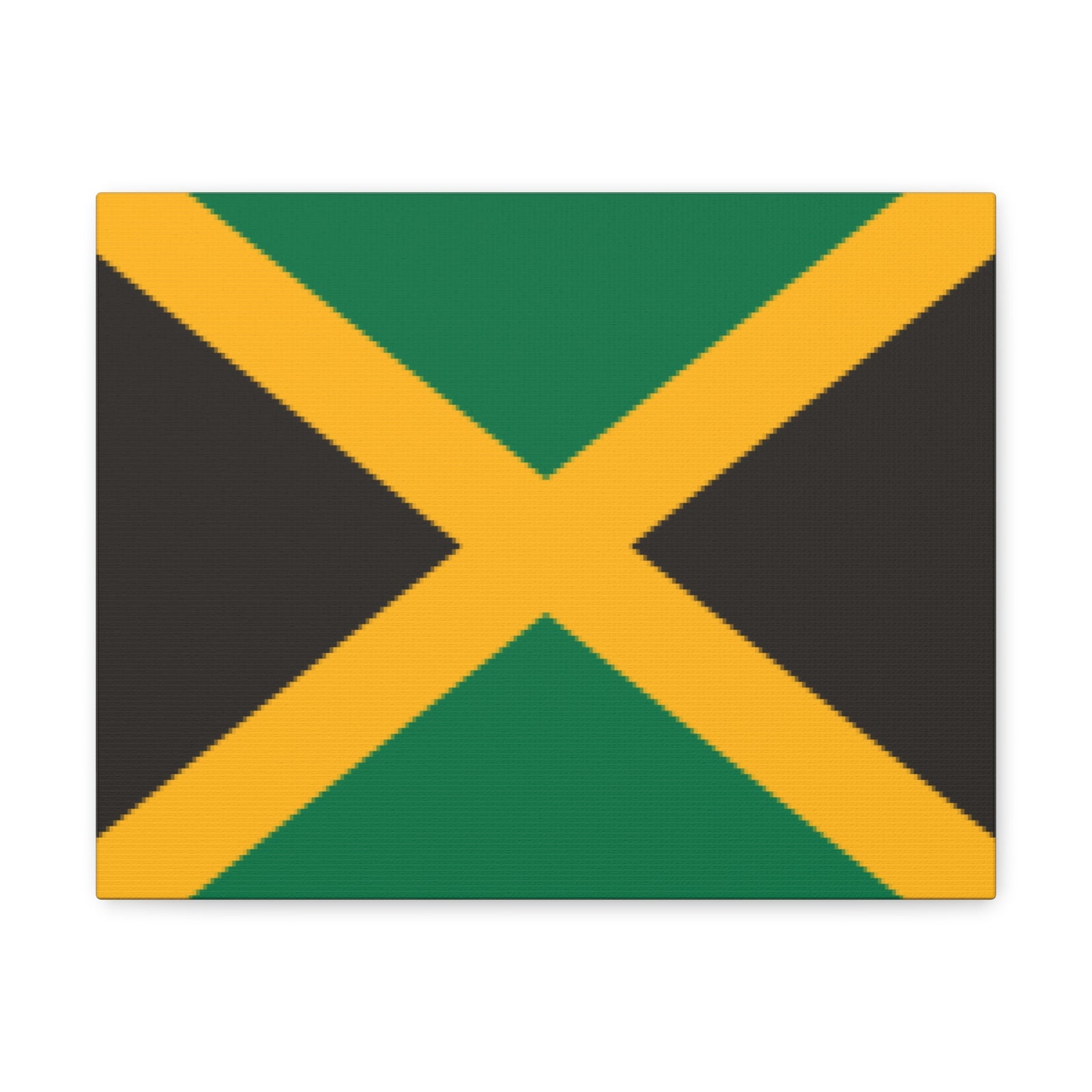 Jamaica Country Flag Canvas Vibrant Wall Art Unframed Home Decor-Express Your Love Gifts