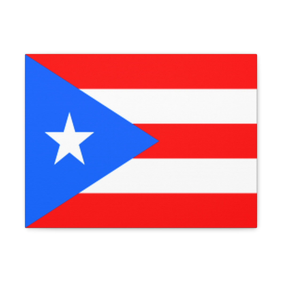 Puerto Rico Country Flag Canvas Vibrant Wall Art Unframed Home Decor-Express Your Love Gifts