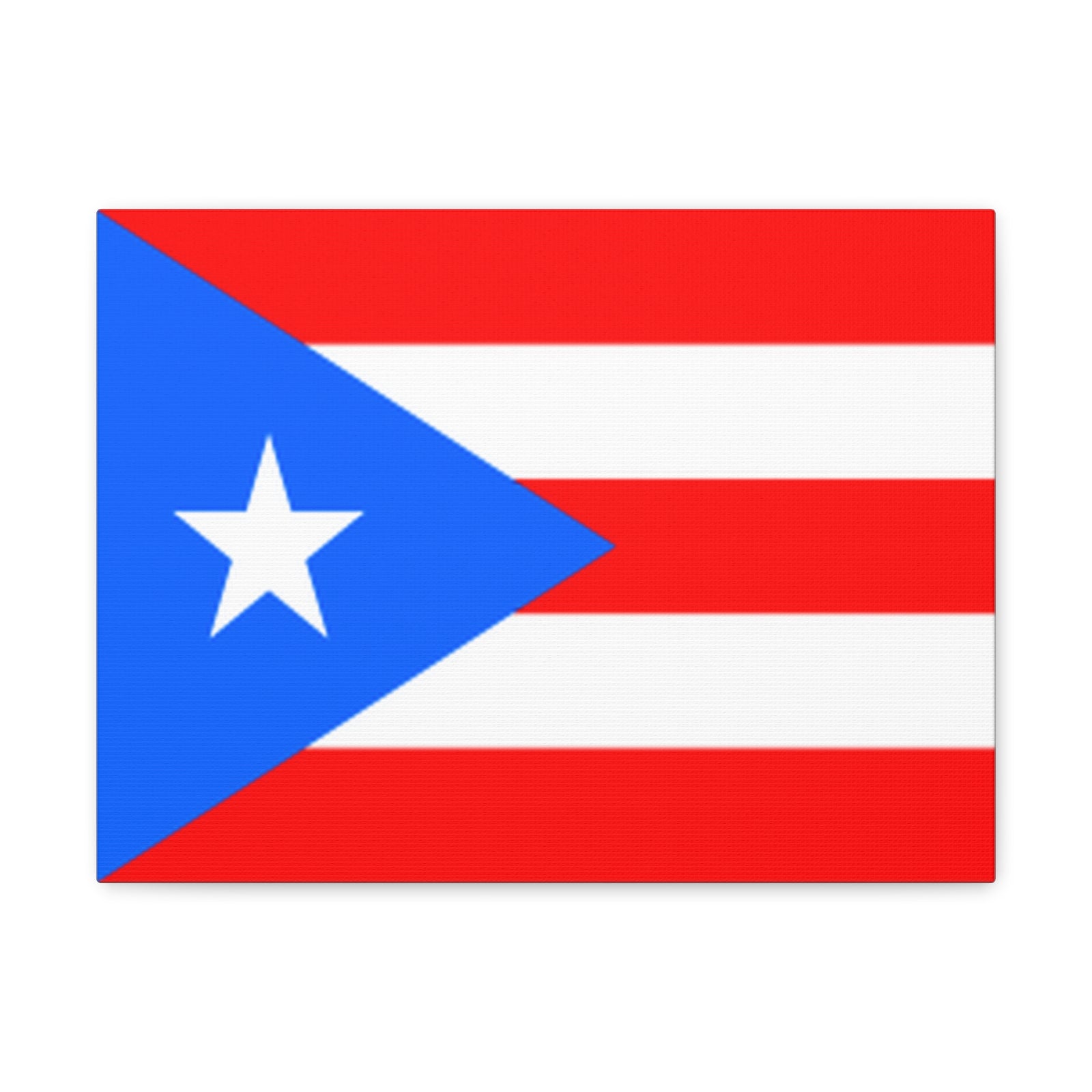 Puerto Rico Country Flag Canvas Vibrant Wall Art Unframed Home Decor-Express Your Love Gifts