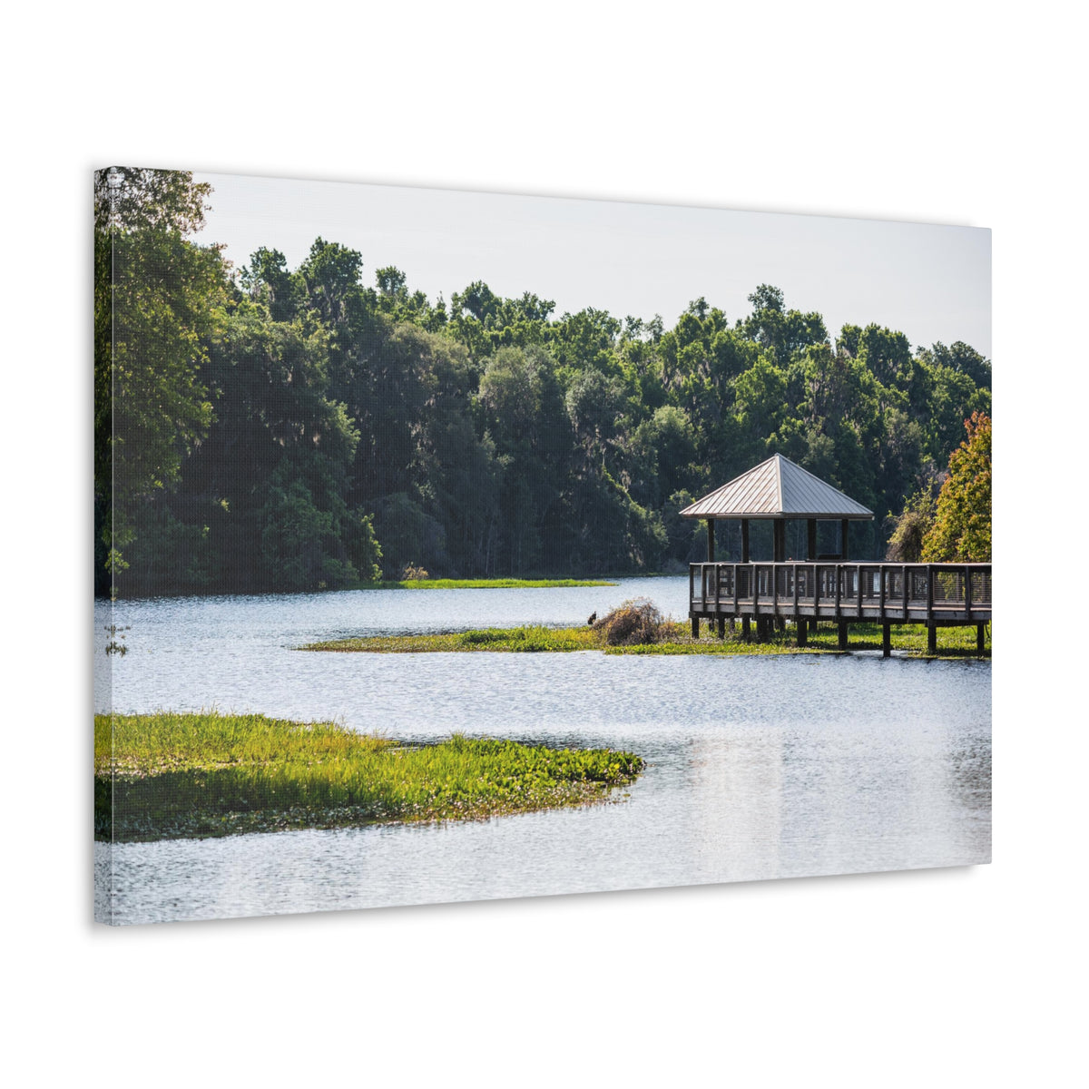 Prairie Lakes Park Canvas Wall Art for Home Decor Ready-to-Hang-Express Your Love Gifts