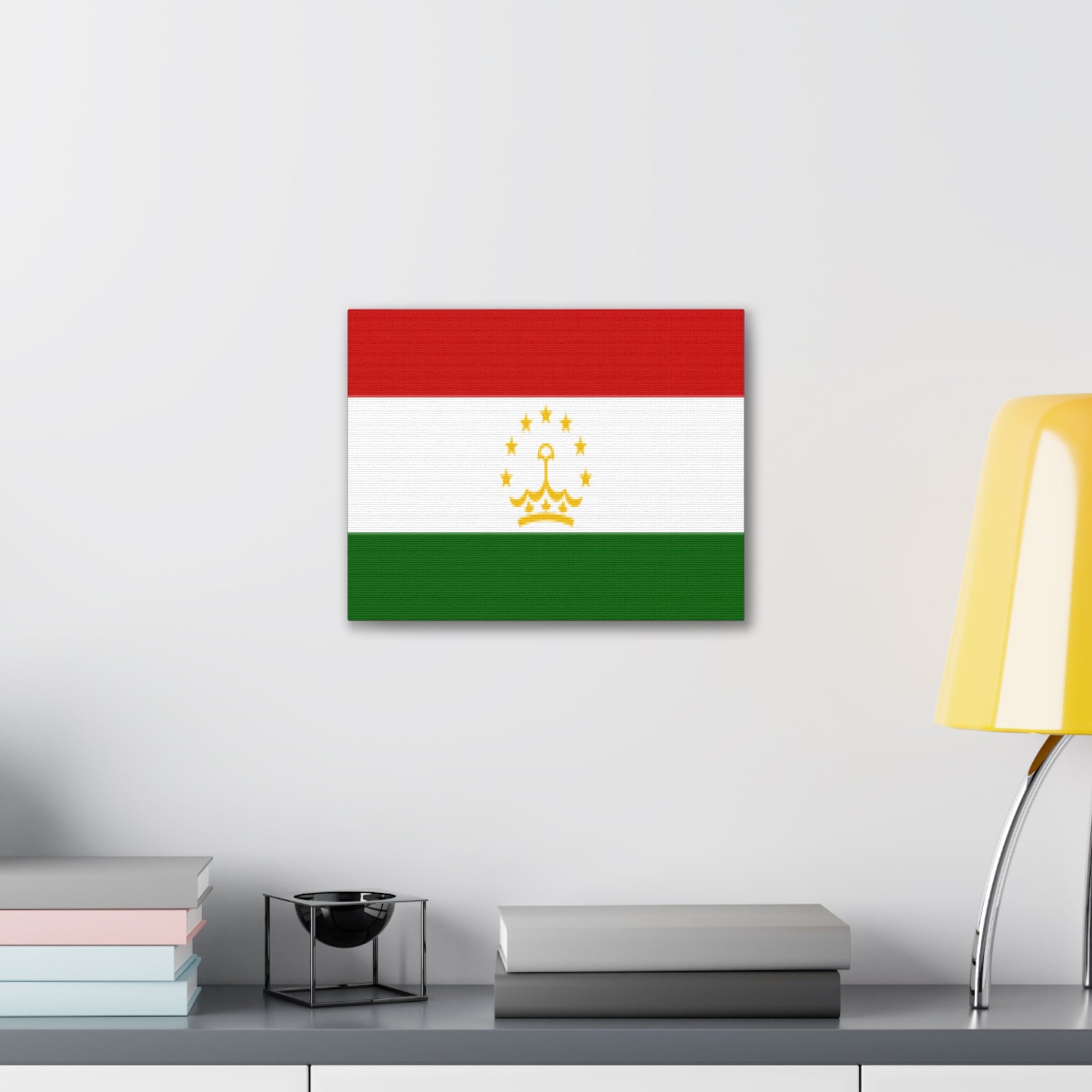 Tajikistan Country Flag Canvas Vibrant Wall Art Unframed Home Decor-Express Your Love Gifts