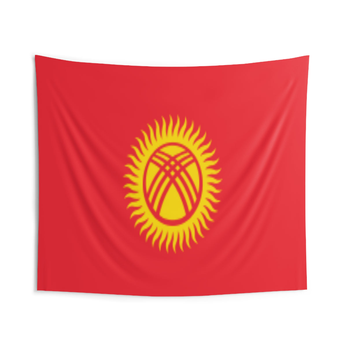 Kyrgyzstan Country Flag Wall Hanging Tapestry-Express Your Love Gifts