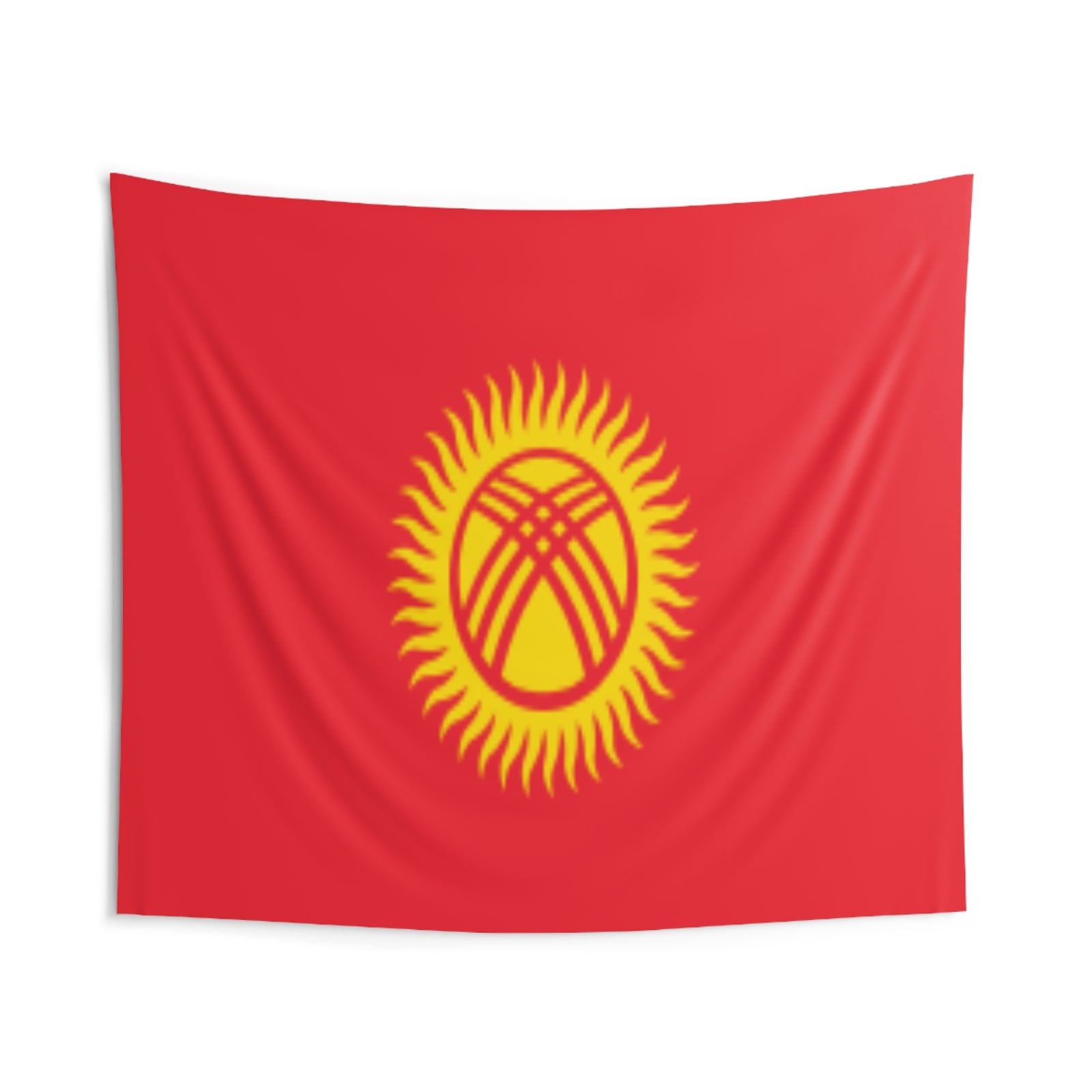 Kyrgyzstan Country Flag Wall Hanging Tapestry-Express Your Love Gifts