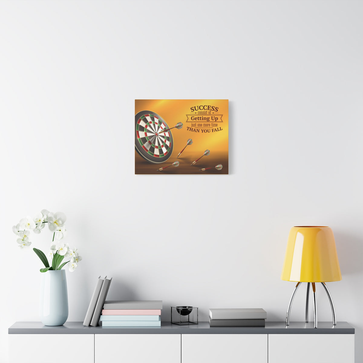 Inspirational Quote Canvas Success Wall Art Motivational Motto Inspiring Prints Artwork Decor Ready to Hang-Express Your Love Gifts