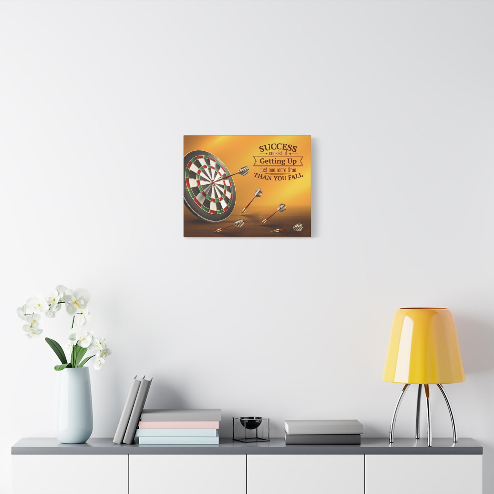 Inspirational Quote Canvas Success Wall Art Motivational Motto Inspiring Prints Artwork Decor Ready to Hang-Express Your Love Gifts