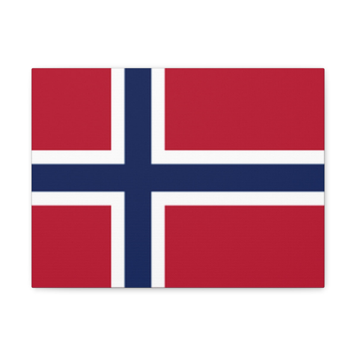 Norway Country Flag Canvas Vibrant Wall Art Unframed Home Decor-Express Your Love Gifts