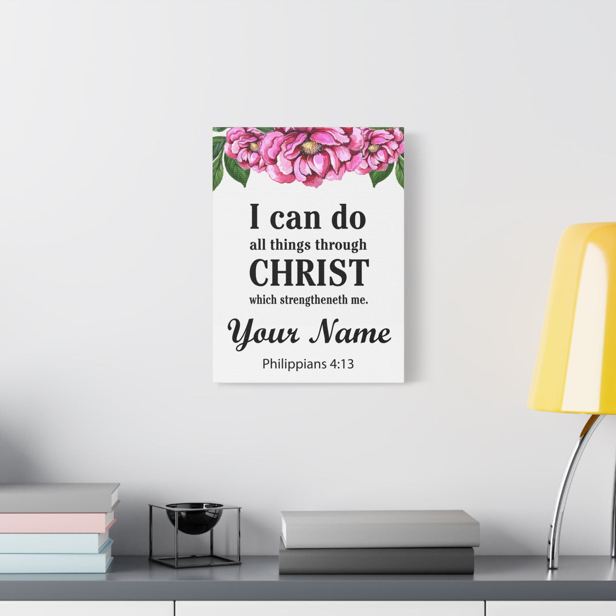 Personalized Philippians 4:13-Express Your Love Gifts