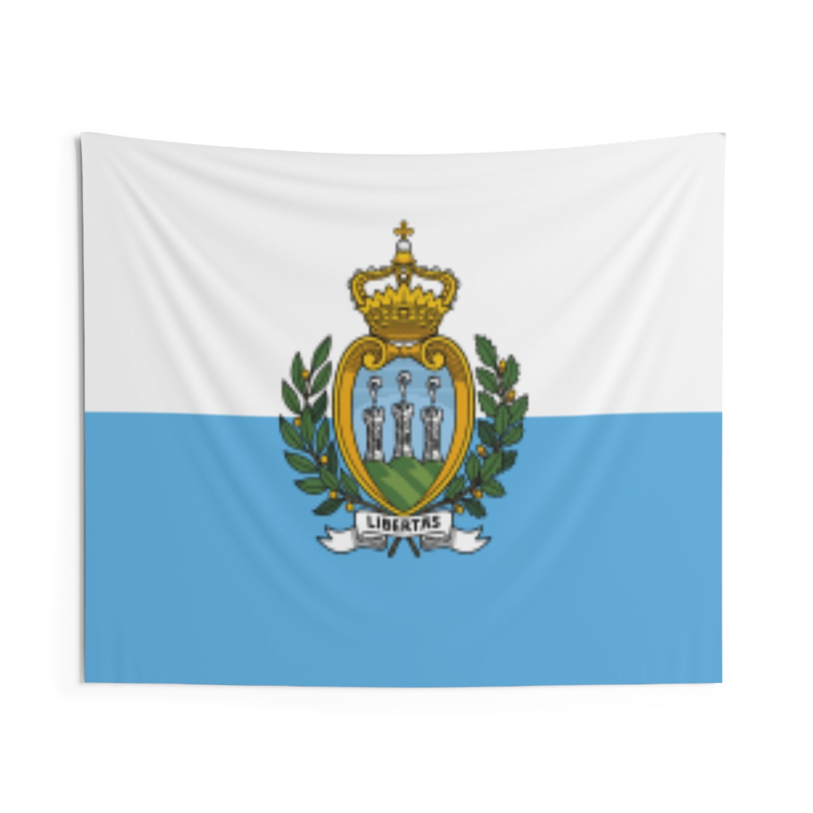 San Marino Country Flag Wall Hanging Tapestry-Express Your Love Gifts