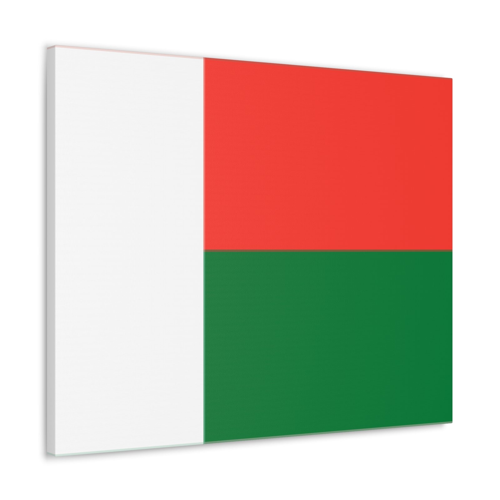 Madagascar Country Flag Canvas Vibrant Wall Art Unframed Home Decor-Express Your Love Gifts