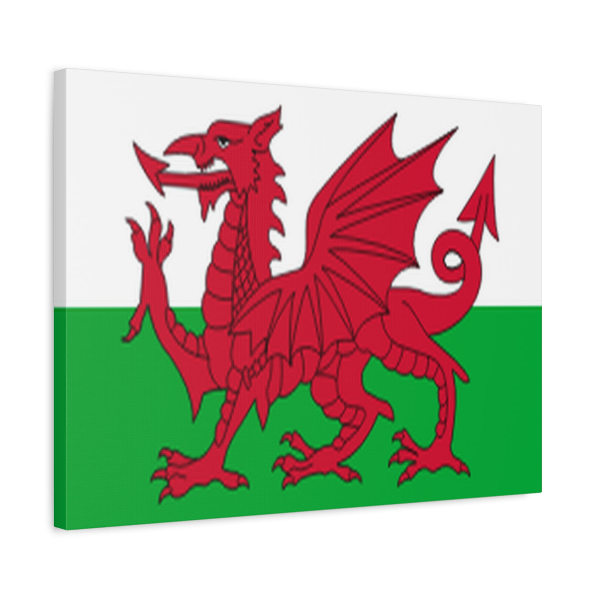 Wales Country Flag Canvas Vibrant Wall Art Unframed Home Decor-Express Your Love Gifts