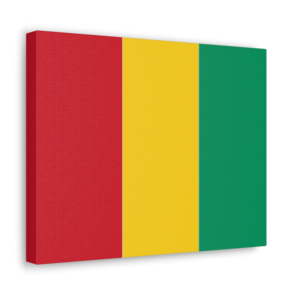 Guinea Country Flag Canvas Vibrant Wall Art Unframed Home Decor-Express Your Love Gifts