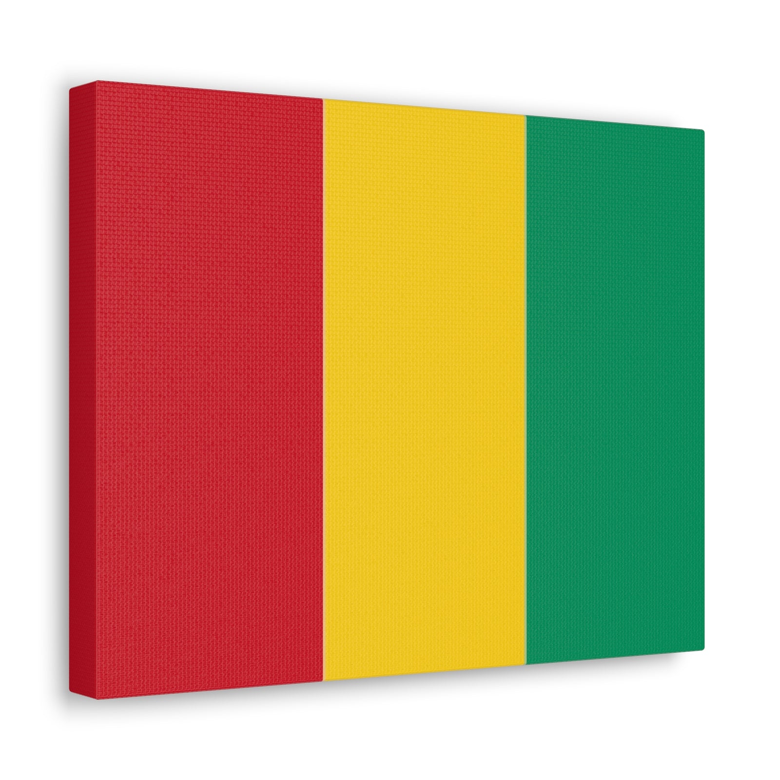 Guinea Country Flag Canvas Vibrant Wall Art Unframed Home Decor-Express Your Love Gifts