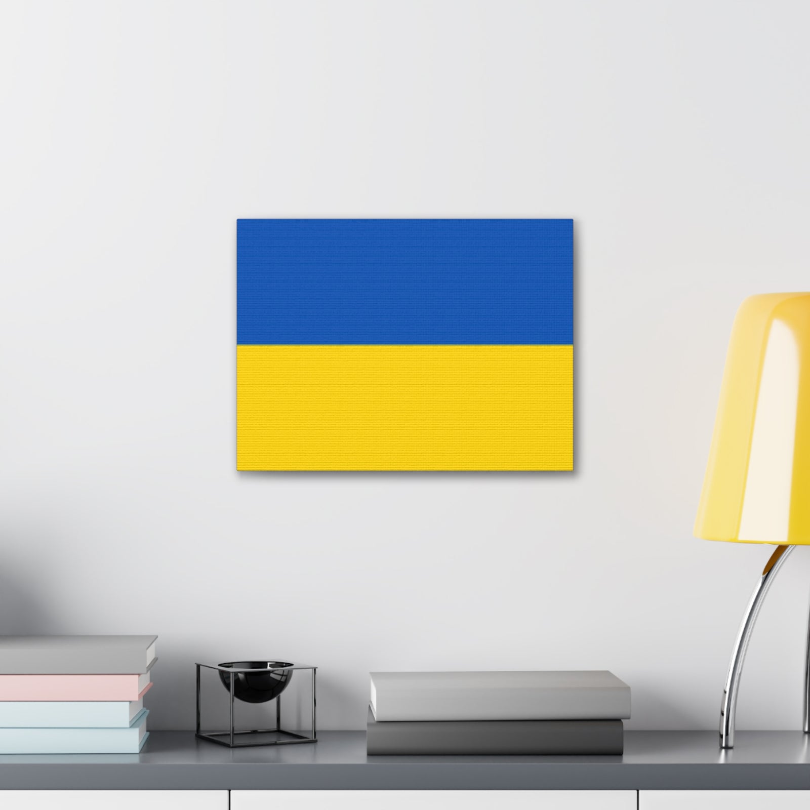 Ukraine Country Flag Canvas Vibrant Wall Art Unframed Home Decor-Express Your Love Gifts