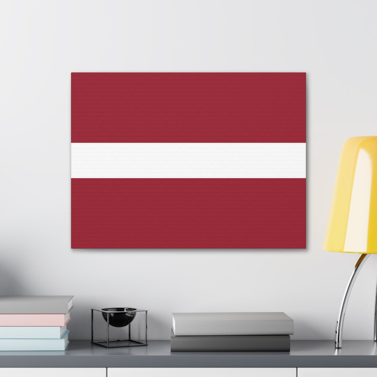 Latvia Country Flag Canvas Vibrant Wall Art Unframed Home Decor-Express Your Love Gifts