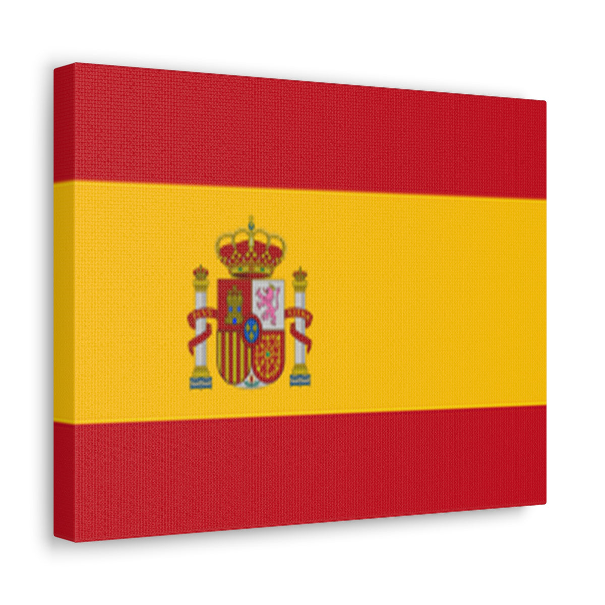 Spain Country Flag Canvas Vibrant Wall Art Unframed Home Decor-Express Your Love Gifts