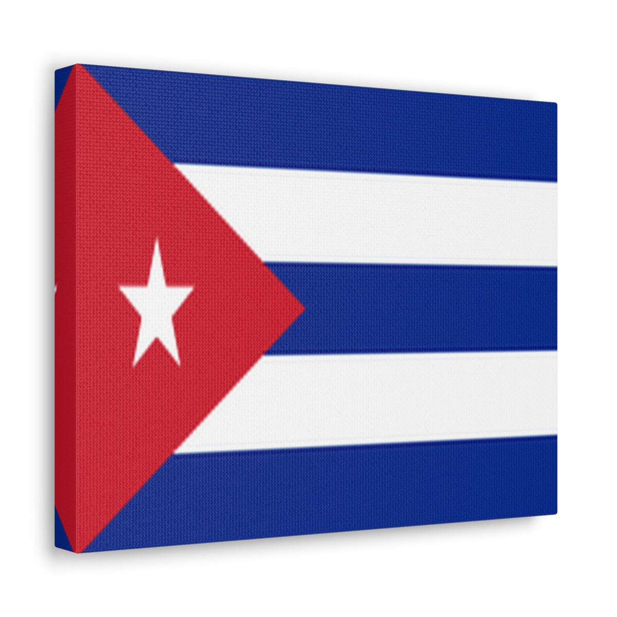 Cuba Country Flag Canvas Vibrant Wall Art Unframed Home Decor-Express Your Love Gifts
