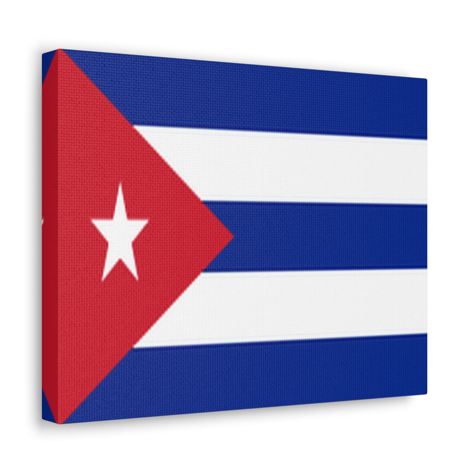 Cuba Country Flag Canvas Vibrant Wall Art Unframed Home Decor-Express Your Love Gifts