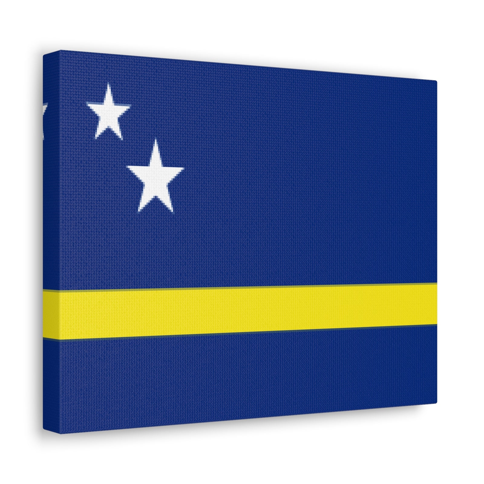 Curacao Country Flag Canvas Vibrant Wall Art Unframed Home Decor-Express Your Love Gifts