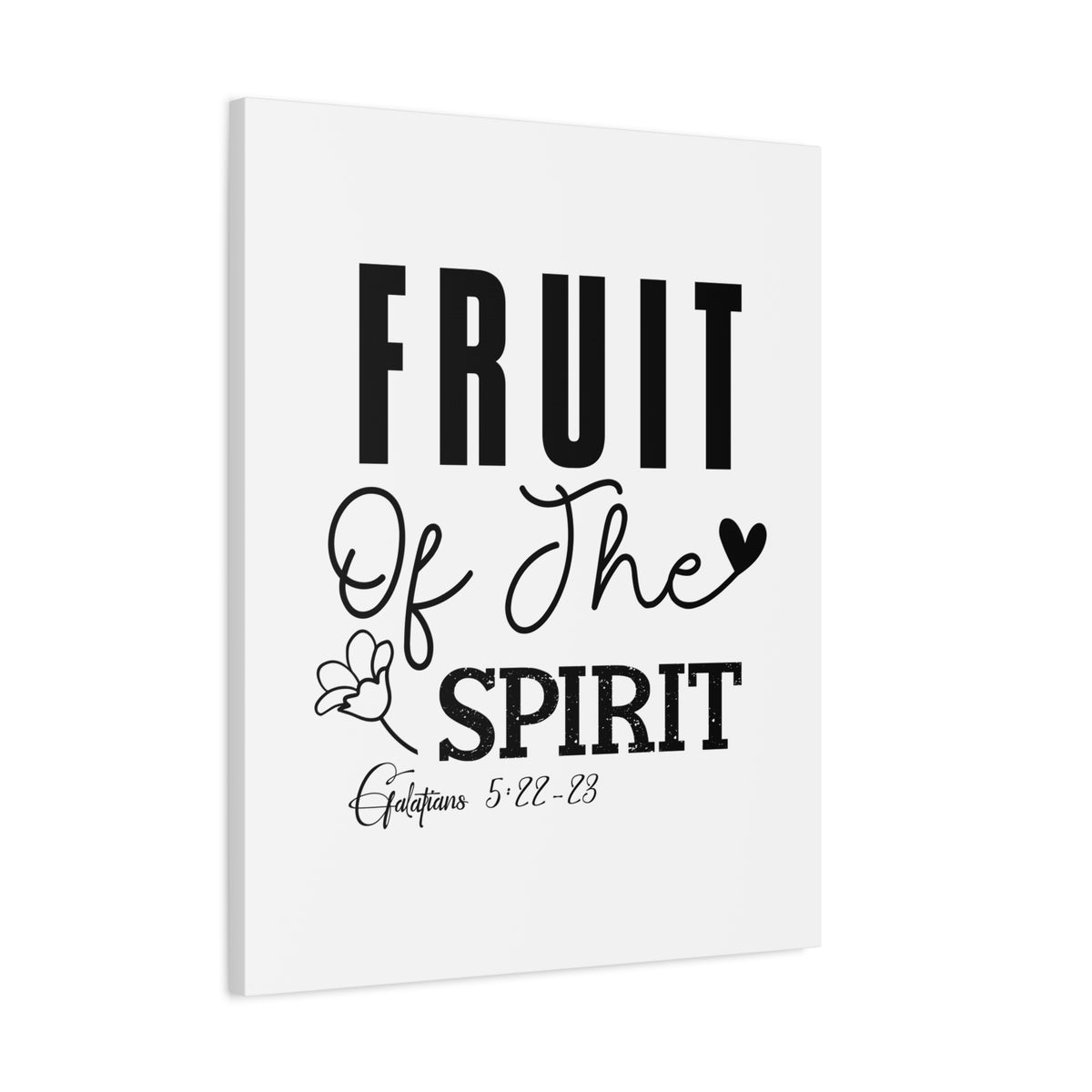 Scripture Walls Galatians 5:22-23 Fruit of the Spirit Bible Verse Canvas Christian Wall Art Ready to Hang Unframed-Express Your Love Gifts