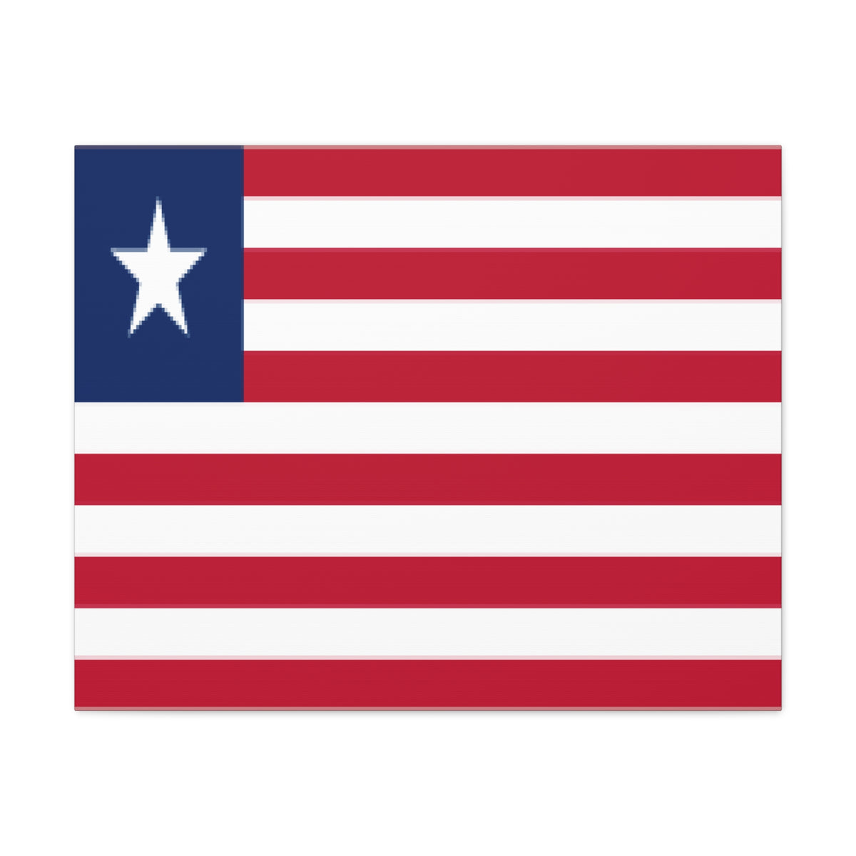 Liberia Country Flag Canvas Vibrant Wall Art Unframed Home Decor-Express Your Love Gifts