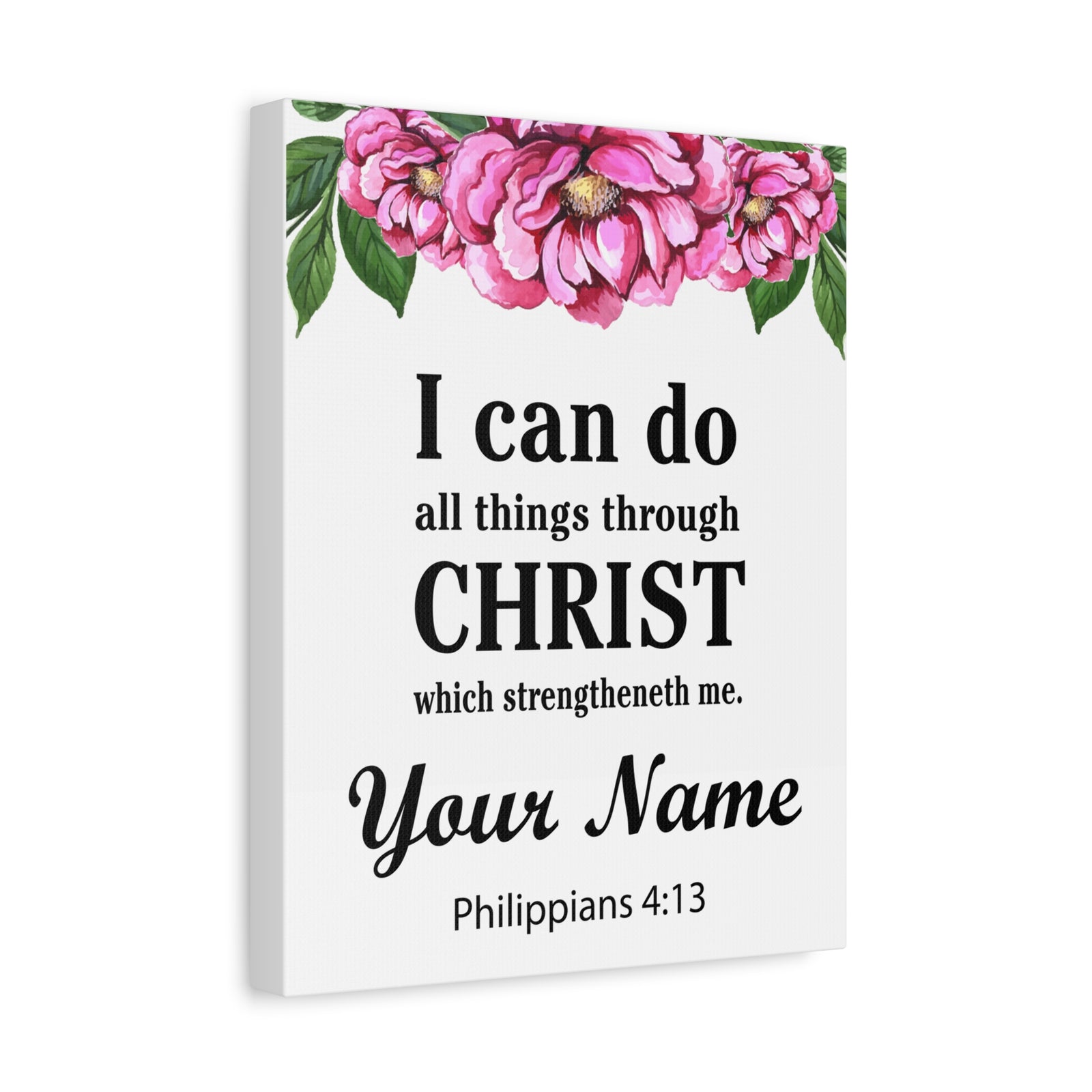 Personalized Philippians 4:13-Express Your Love Gifts