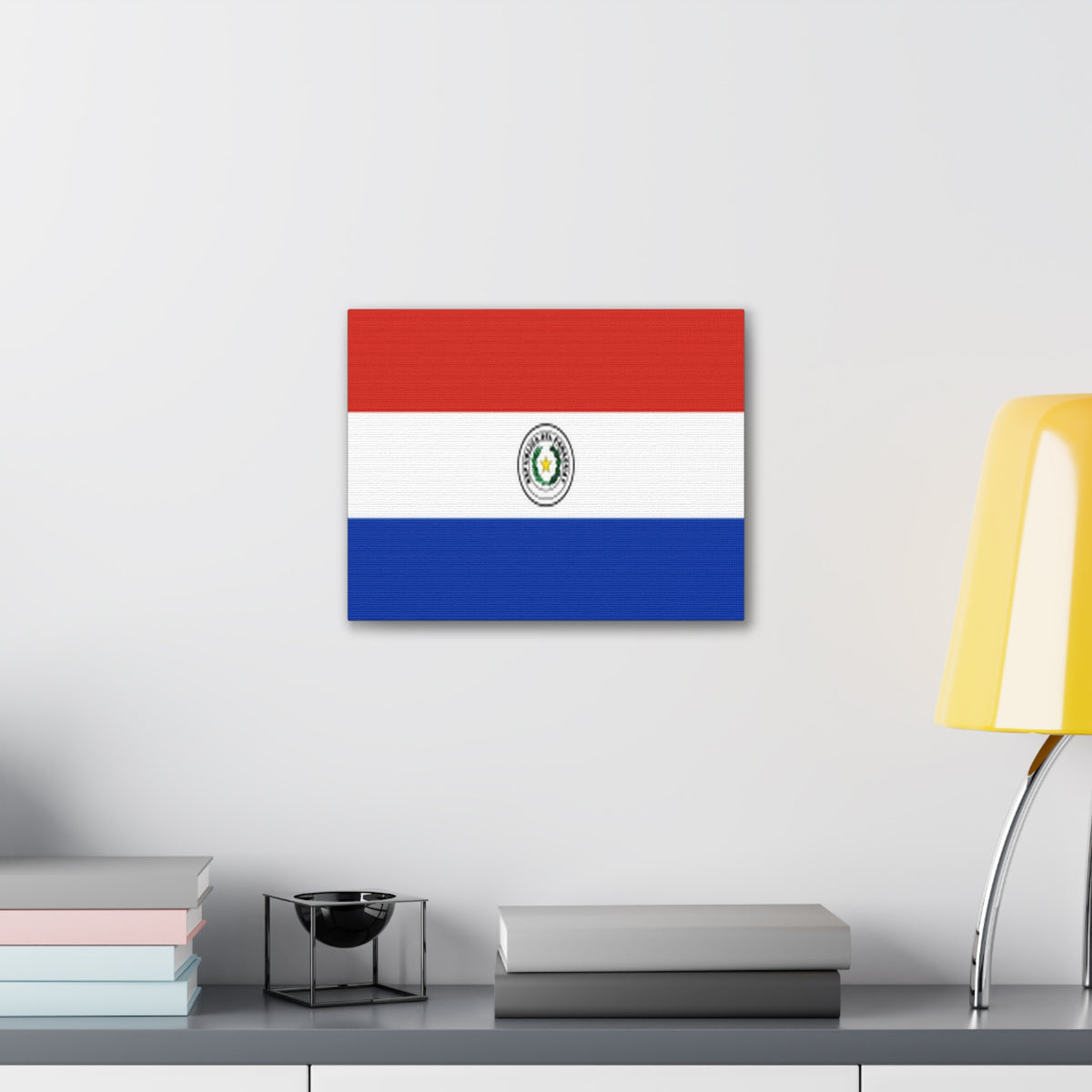 Paraguay Country Flag Canvas Vibrant Wall Art Unframed Home Decor-Express Your Love Gifts