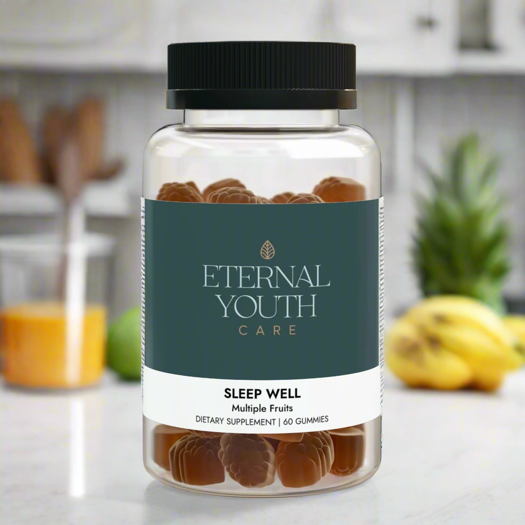 Eternal Youth Care Sleep Well Gummies – Natural Sleep Support with Multiple Fruit Flavors (60 Gummies)-Express Your Love Gifts
