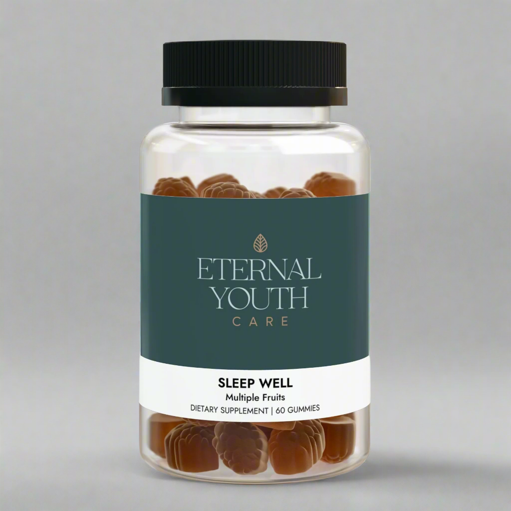 Eternal Youth Care Sleep Well Gummies – Natural Sleep Support with Multiple Fruit Flavors (60 Gummies)-Express Your Love Gifts