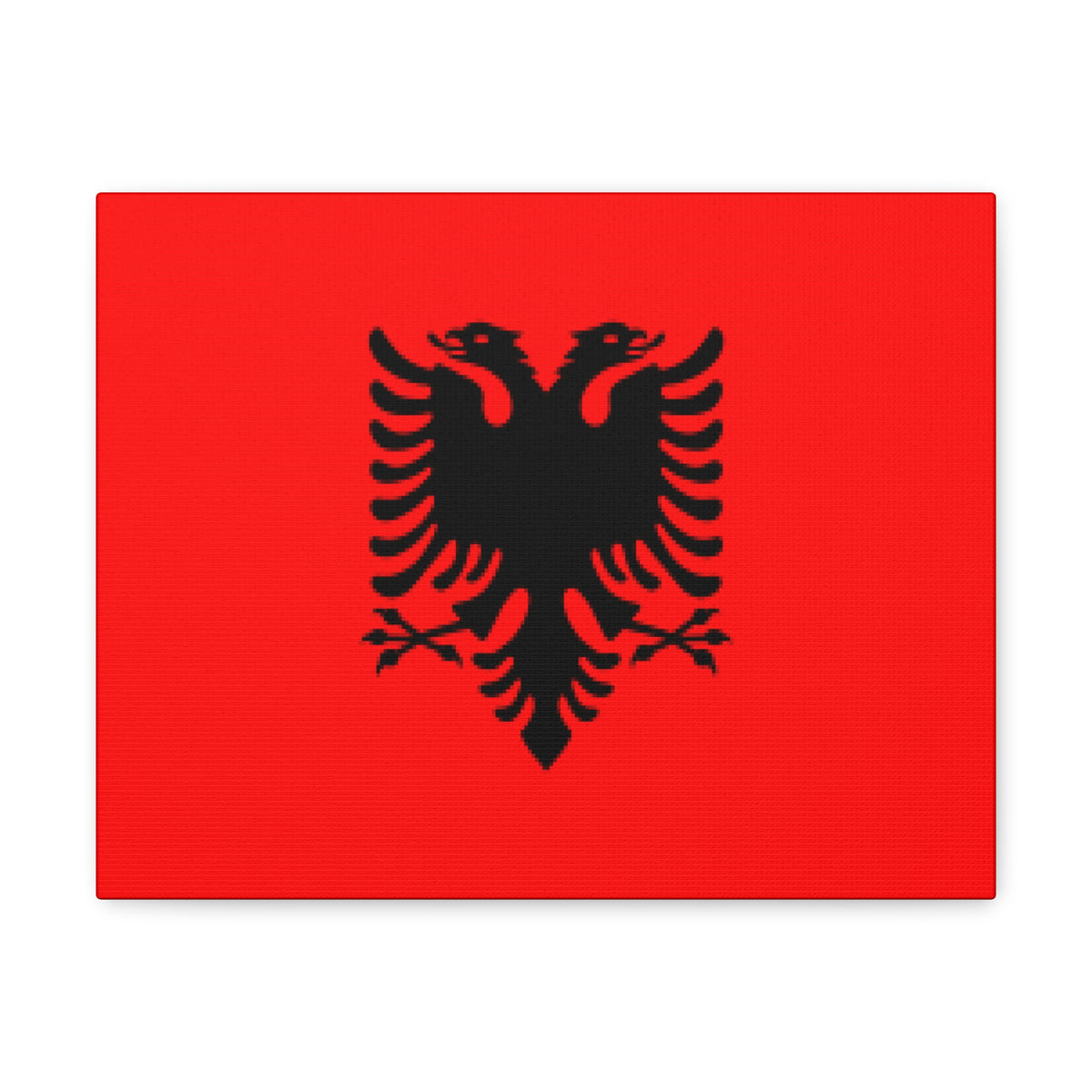 Albania Country Flag Canvas Vibrant Wall Art Unframed Home Decor-Express Your Love Gifts