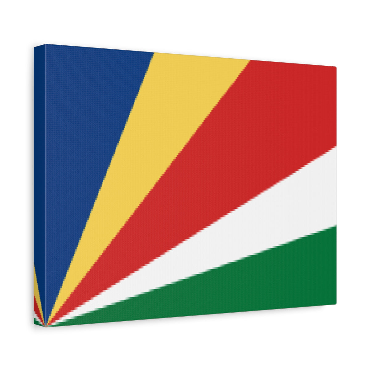 Seychelles Country Flag Canvas Vibrant Wall Art Unframed Home Decor-Express Your Love Gifts
