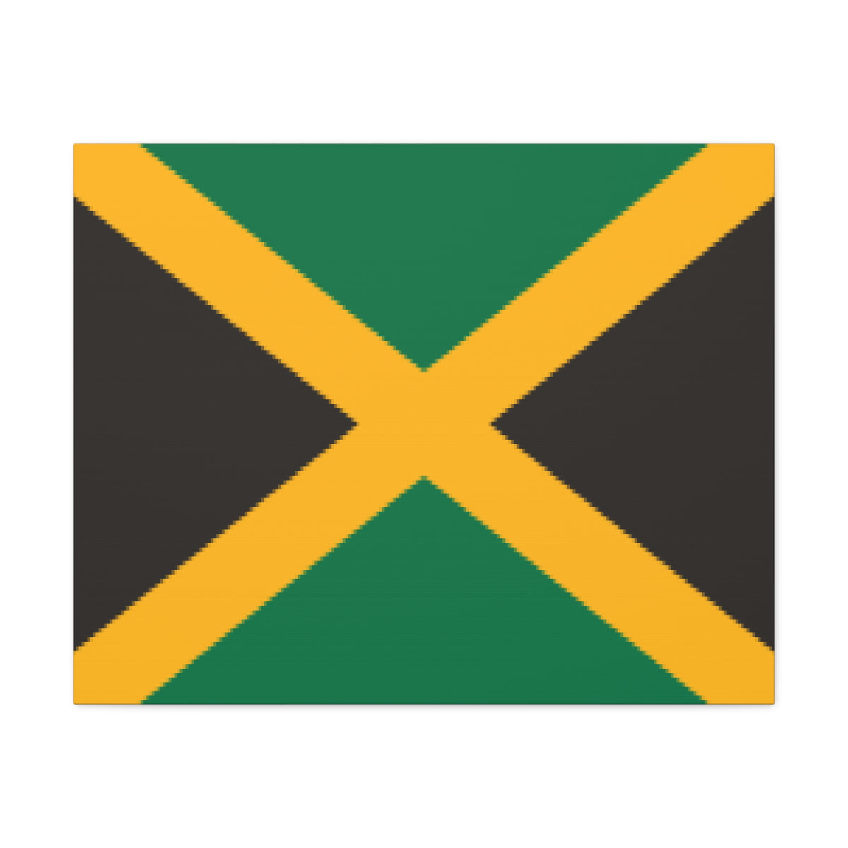 Jamaica Country Flag Canvas Vibrant Wall Art Unframed Home Decor-Express Your Love Gifts