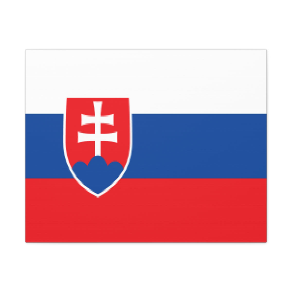 Slovakia Country Flag Canvas Vibrant Wall Art Unframed Home Decor-Express Your Love Gifts