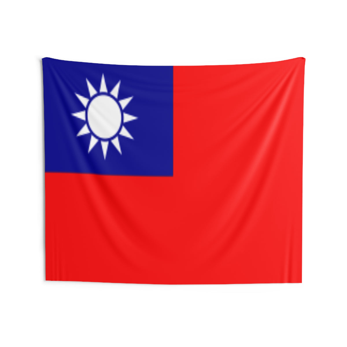 Taiwan Country Flag Wall Hanging Tapestry-Express Your Love Gifts