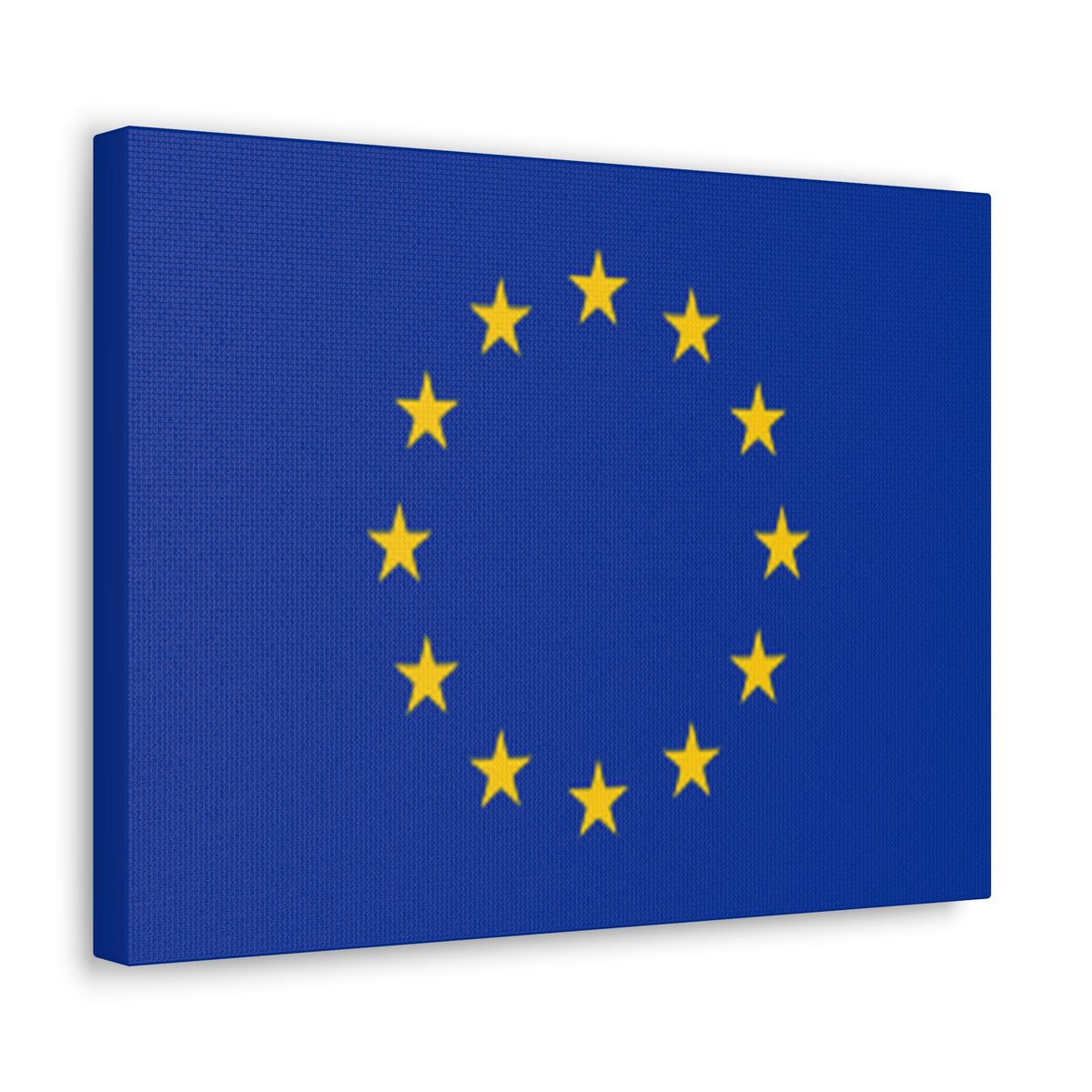 European Union Country Flag Canvas Vibrant Wall Art Unframed Home Decor-Express Your Love Gifts