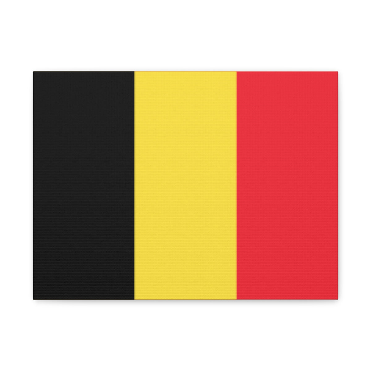 Belgium Country Flag Canvas Vibrant Wall Art Unframed Home Decor-Express Your Love Gifts