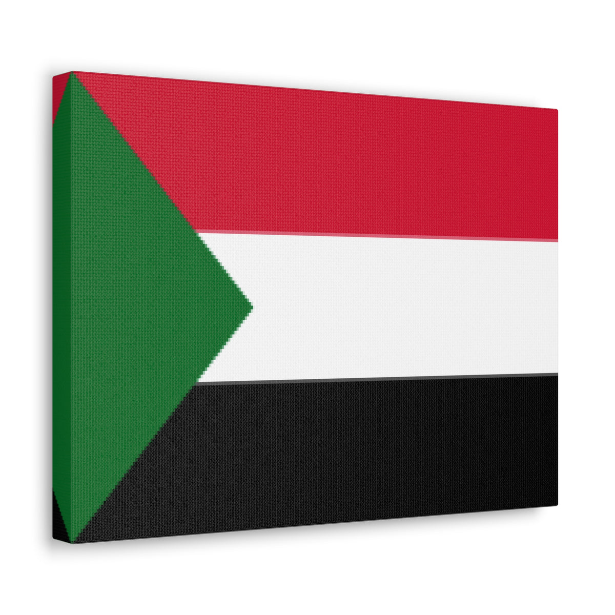 Sudan Country Flag Canvas Vibrant Wall Art Unframed Home Decor-Express Your Love Gifts