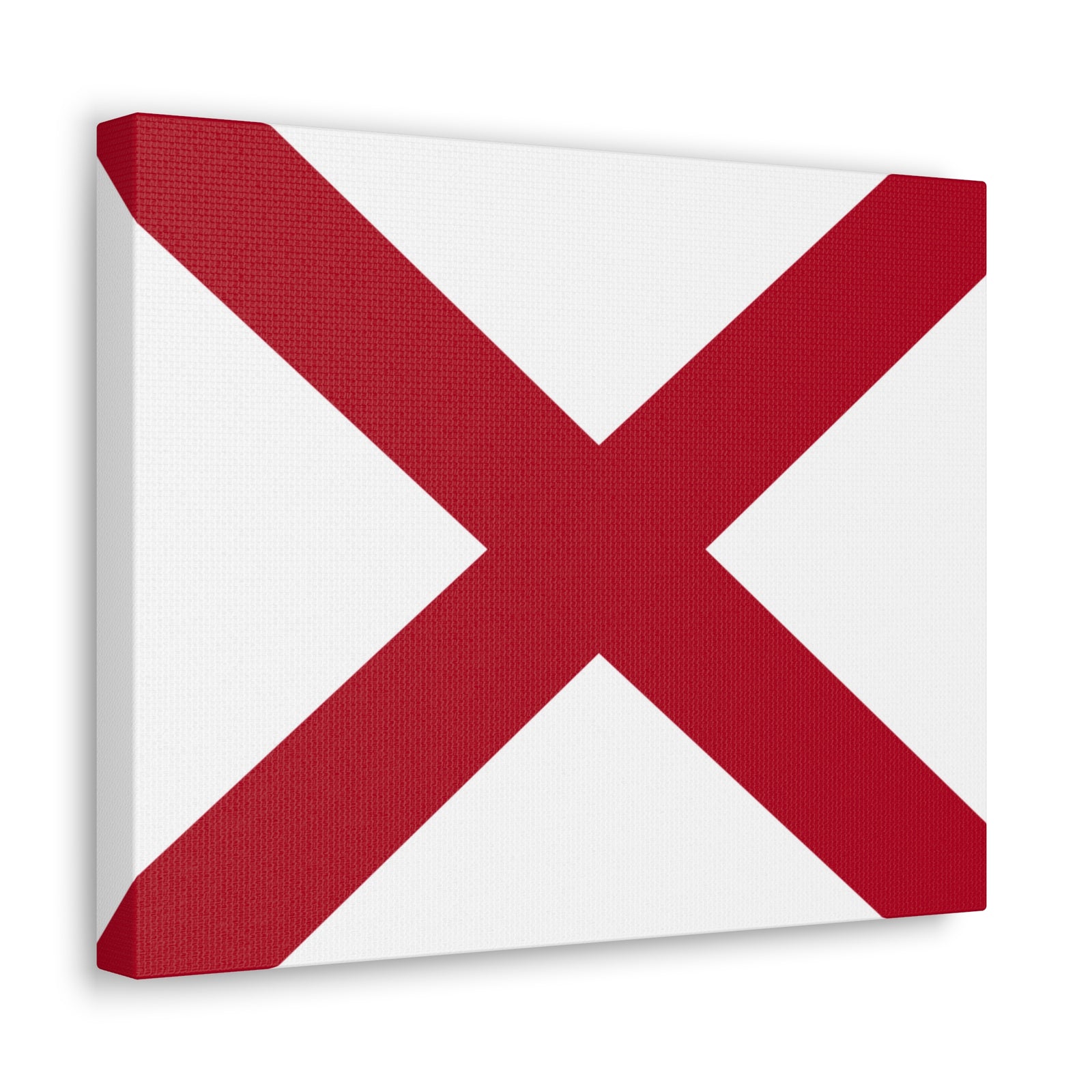 Alabama State Flag Canvas Vibrant Wall Art Unframed Home Decor-Express Your Love Gifts