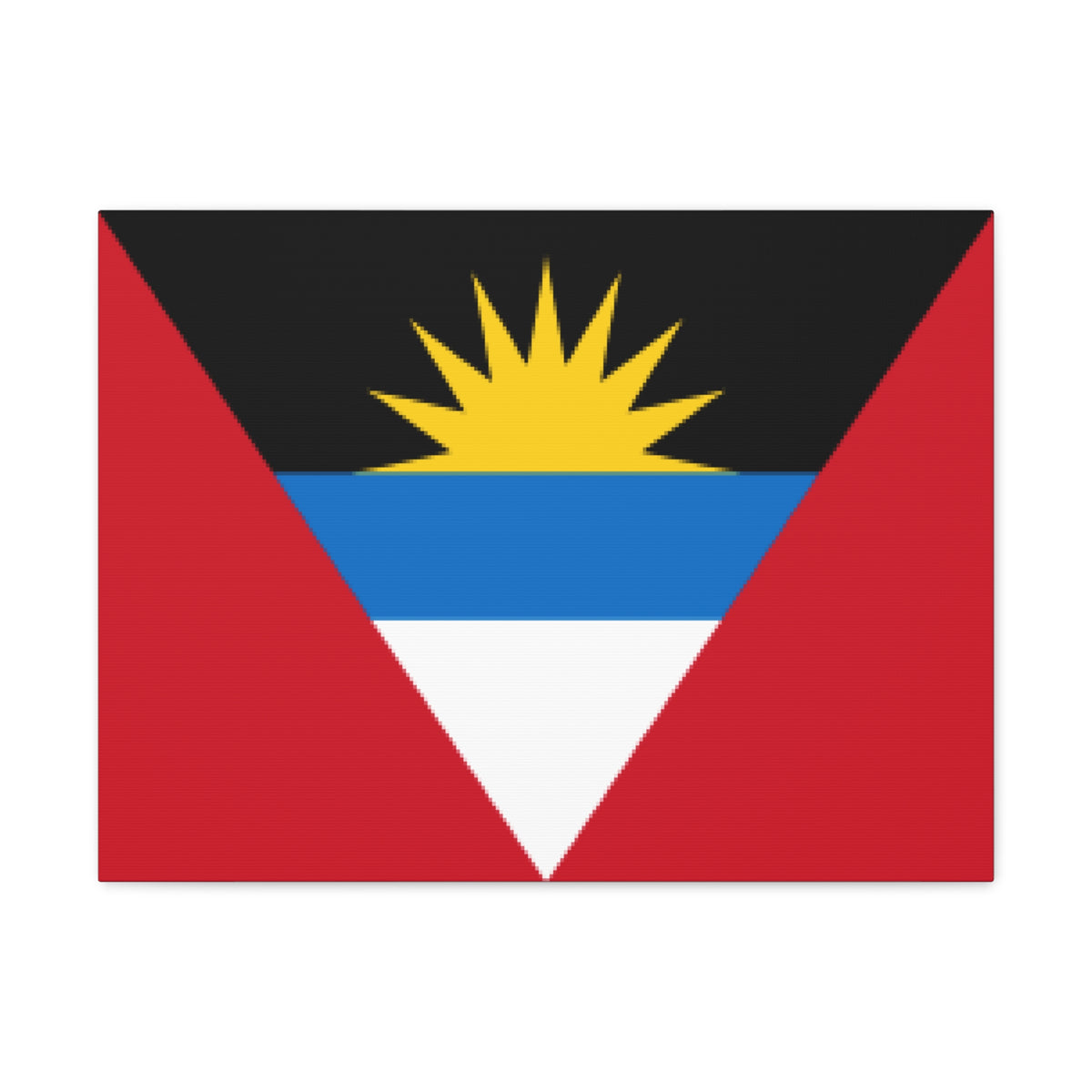 Antigua and Barbuda Country Flag Canvas Vibrant Wall Art Unframed Home Decor-Express Your Love Gifts