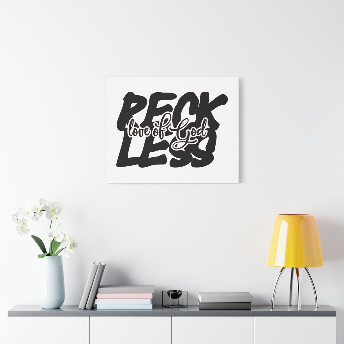 Scripture Walls Reckless Love Of God Psalm 36:7 Christian Wall Art Print Ready to Hang-Express Your Love Gifts